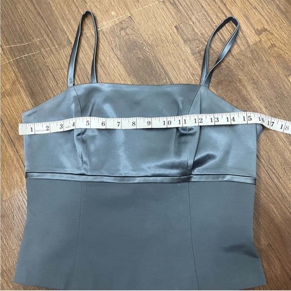 Vintage 90s cache gray skirt set women’s size M - Picture 8 of 11